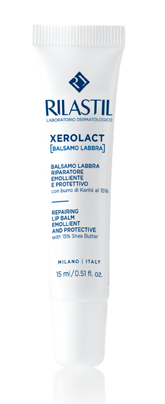 фото упаковки Rilastil Xerolact Бальзам для губ восстанавливающий