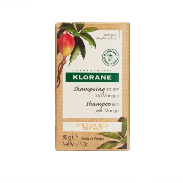фото упаковки Klorane Шампунь брусковый с маслом манго