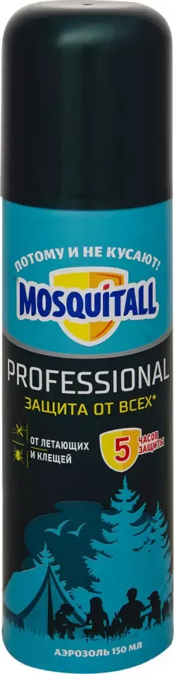фото упаковки Mosquitall Профессиональная защита аэрозоль