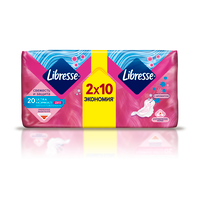 Libresse Ultra Normal ДЕО прокладки с мягкой поверхностью, прокладки гигиенические, умеренные выделения, 20 шт.