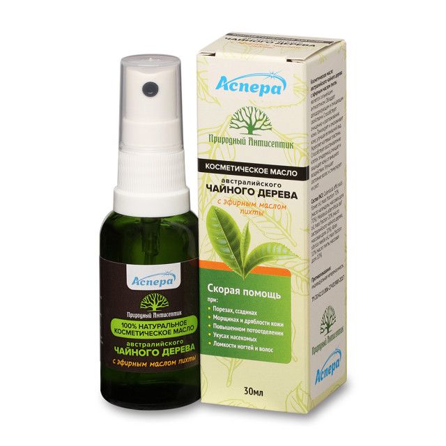 фото упаковки Аспера Природный антисептик масло австралийского чайного дерева