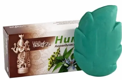 фото упаковки Aasha herbals Мыло аюрведическое Ним