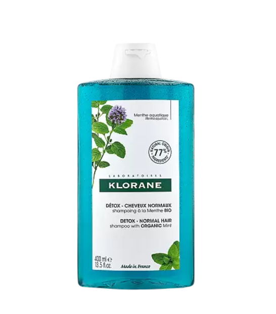 фото упаковки Klorane Шампунь-детокс с экстрактом водной мяты