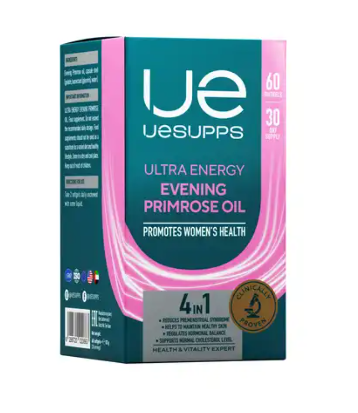фото упаковки UESUPPS Ultra Energy Масло Вечерней Примулы