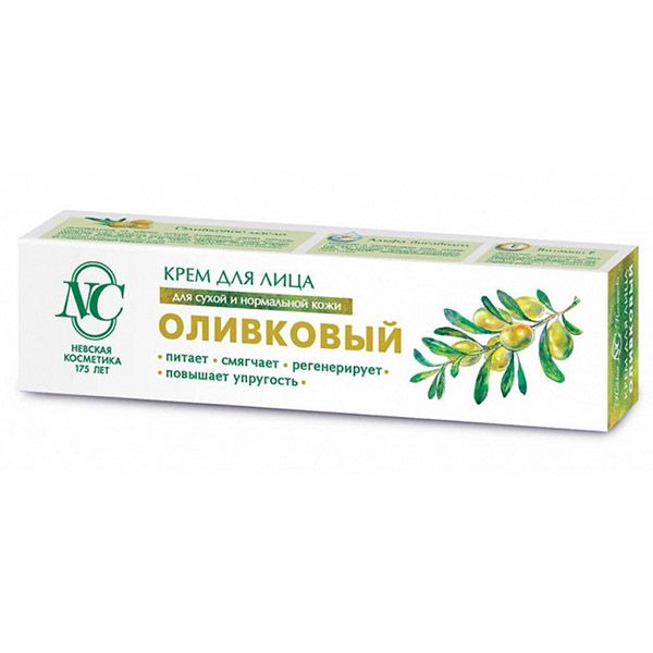 фото упаковки Невская Косметика Крем для лица оливковый