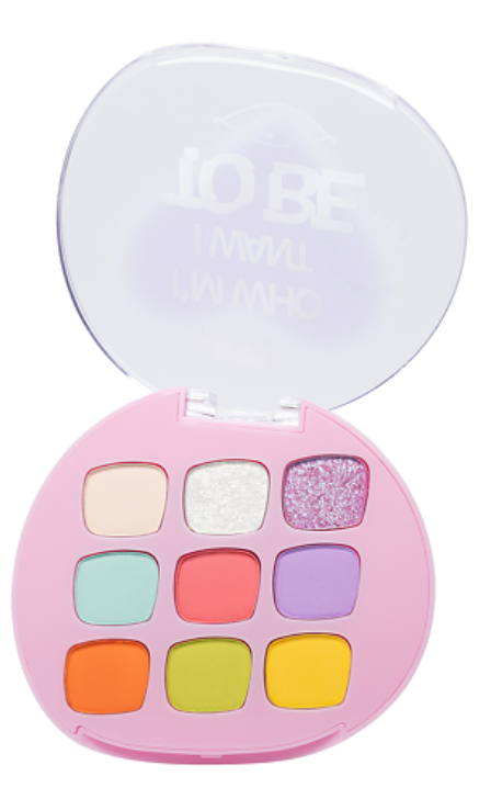 Love Generation Палетка теней для век Eyeshadow Palette I’m who I want to be, арт. 01, 9 оттенков, 7,2 гр, 1 шт.