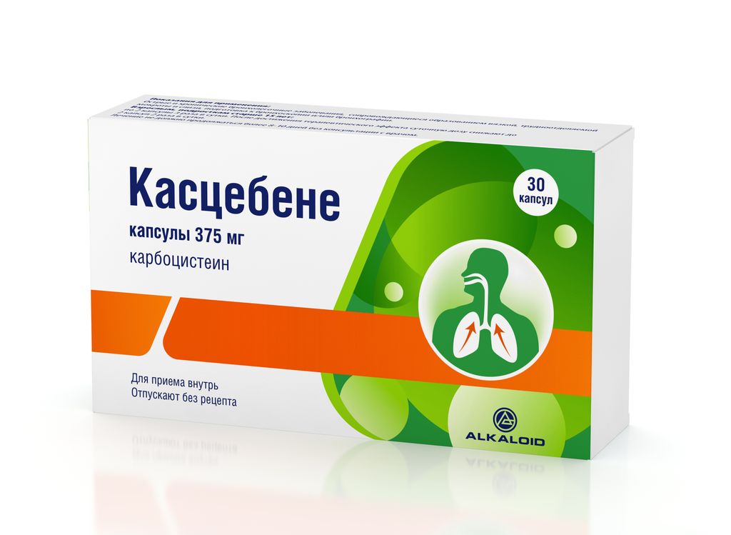 Касцебене, 375 мг, капсулы, 30 шт. купить по цене от 267 руб в Москве, заказать с доставкой в аптеку, инструкция по применению, отзывы, аналоги, Alkaloid