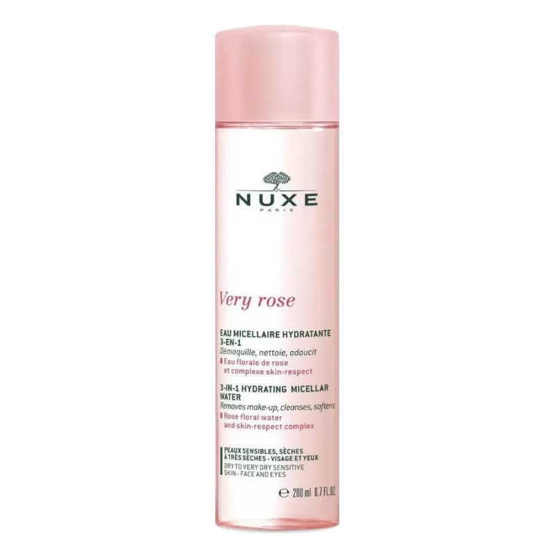 фото упаковки Nuxe Very Rose Мицеллярная вода увлажняющая 3в1