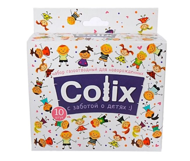 фото упаковки Colix Набор газоотводный для новорожденных