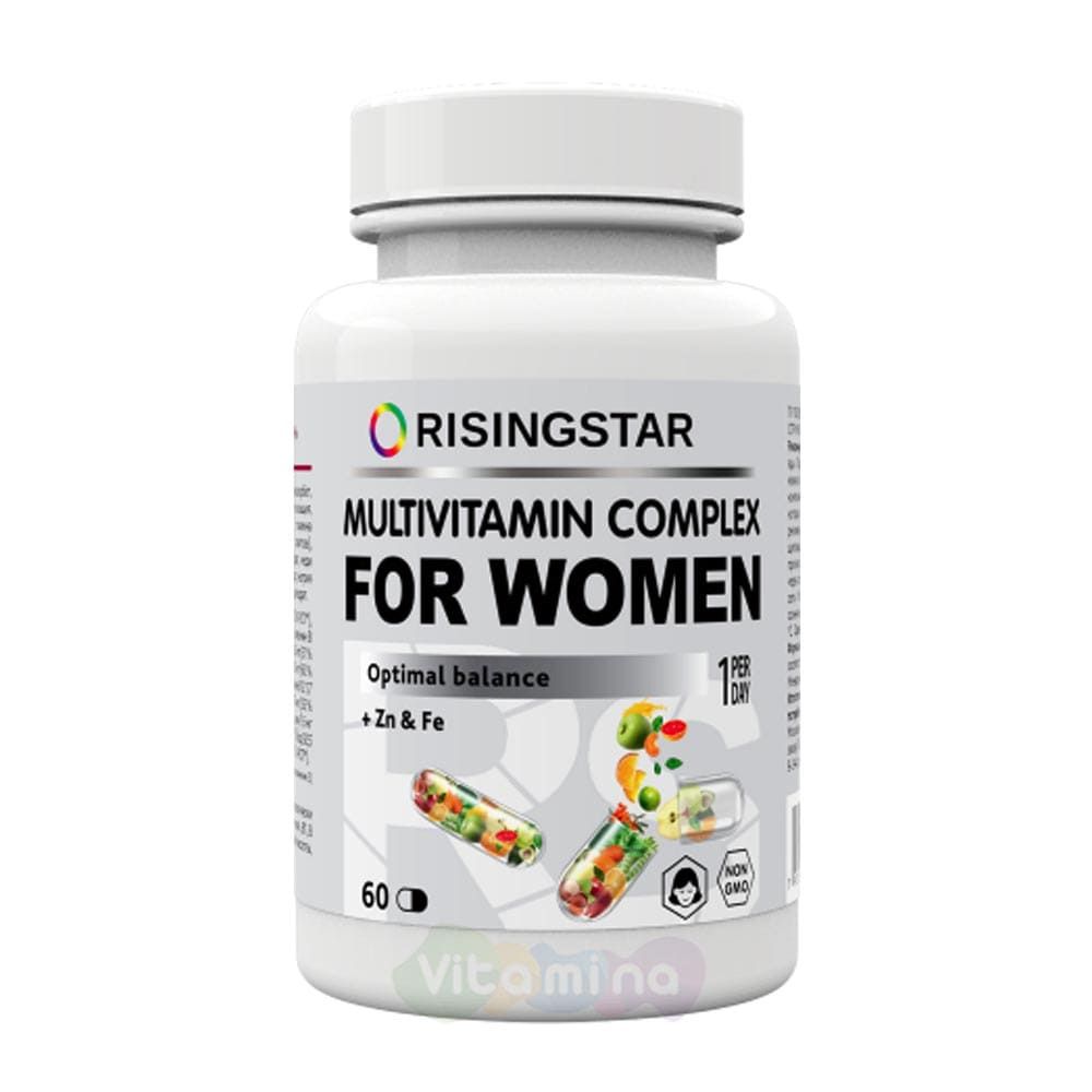 фото упаковки Risingstar Мультивитамины для женщин