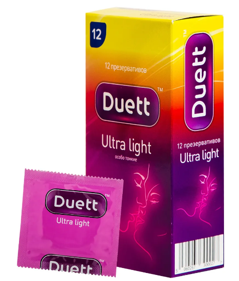 фото упаковки Презервативы Duett Ultra Light
