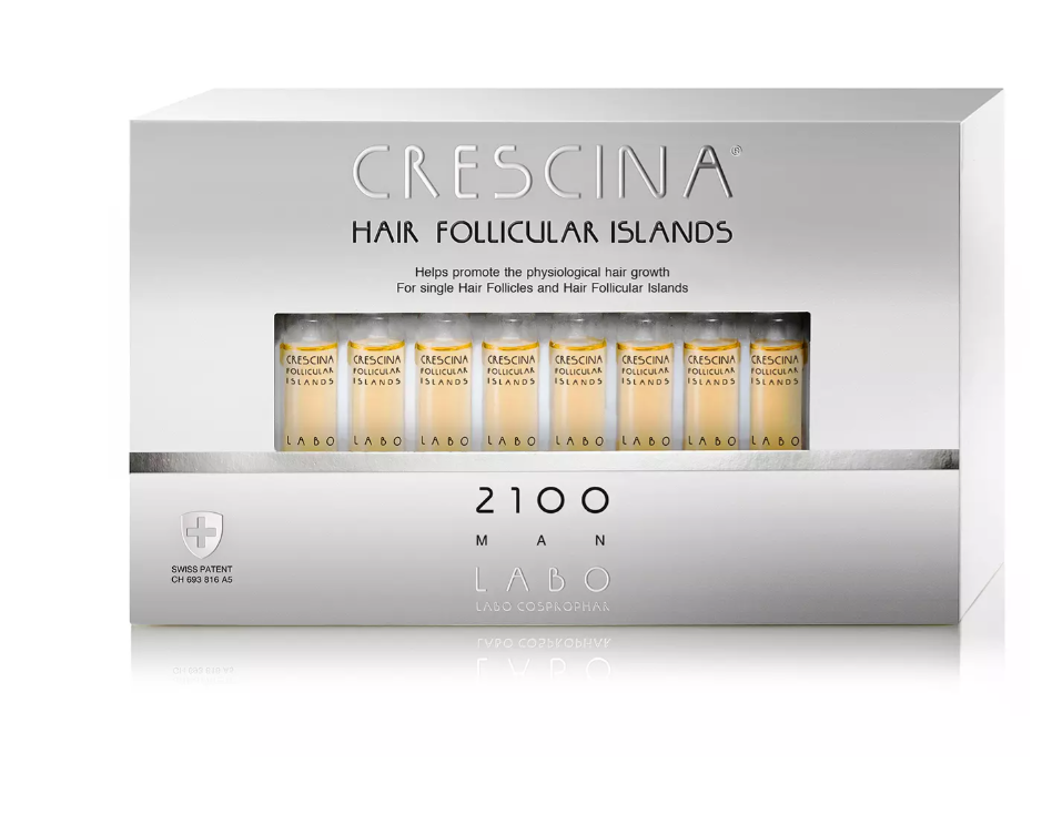 фото упаковки Crescina HFI 2100 Лосьон для мужчин для роста волос