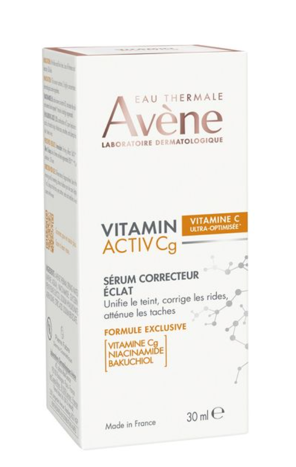 Avene Vitamin Activ Cg Сыворотка для сияния кожи лица и зоны декольте, сыворотка, ультра концентрированная, 30 мл, 1 шт.