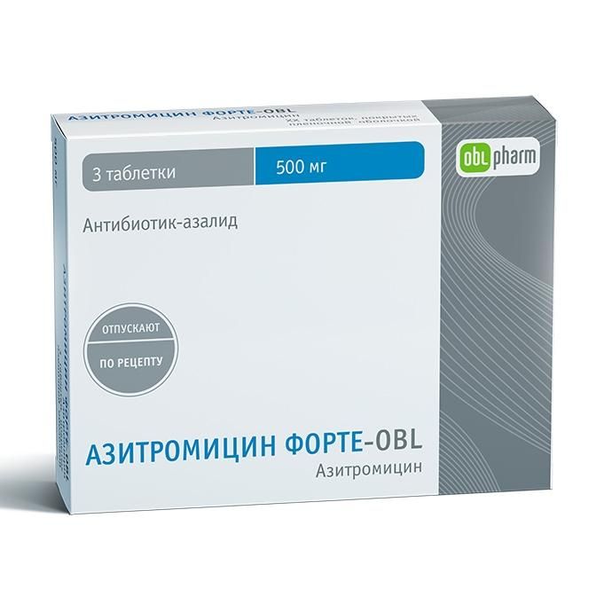 фото упаковки Азитромицин Форте-OBL