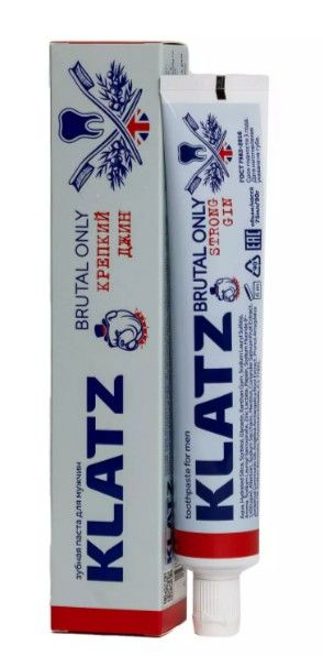 фото упаковки Klatz Brutal Only Зубная паста для мужчин