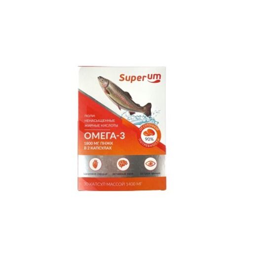 фото упаковки Superum Омега-3 90%