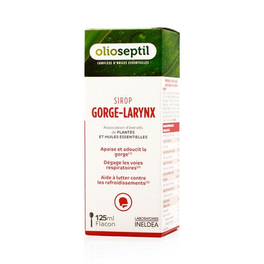 фото упаковки Olioseptil Gorge-larynx сироп для горла