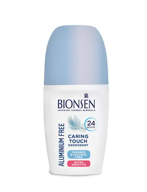 фото упаковки Bionsen Caring Touch Extra Senstive Дезодорант