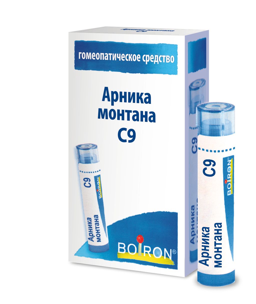 Арника монтана С9, гранулы гомеопатические, 4 г, 1 шт.  по цене .