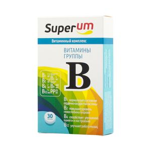 фото упаковки Superum B-комплекс