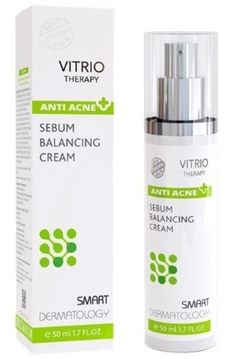 фото упаковки ViTrio Себо баланcирующий крем для проблемной и жирной кожи
