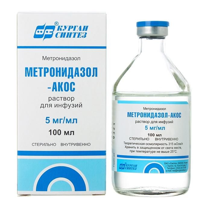 фото упаковки Метронидазол-АКОС