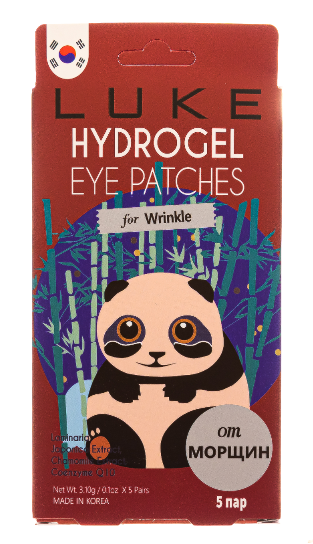 фото упаковки Luke Гидрогелевые патчи для кожи вокруг глаз против морщин