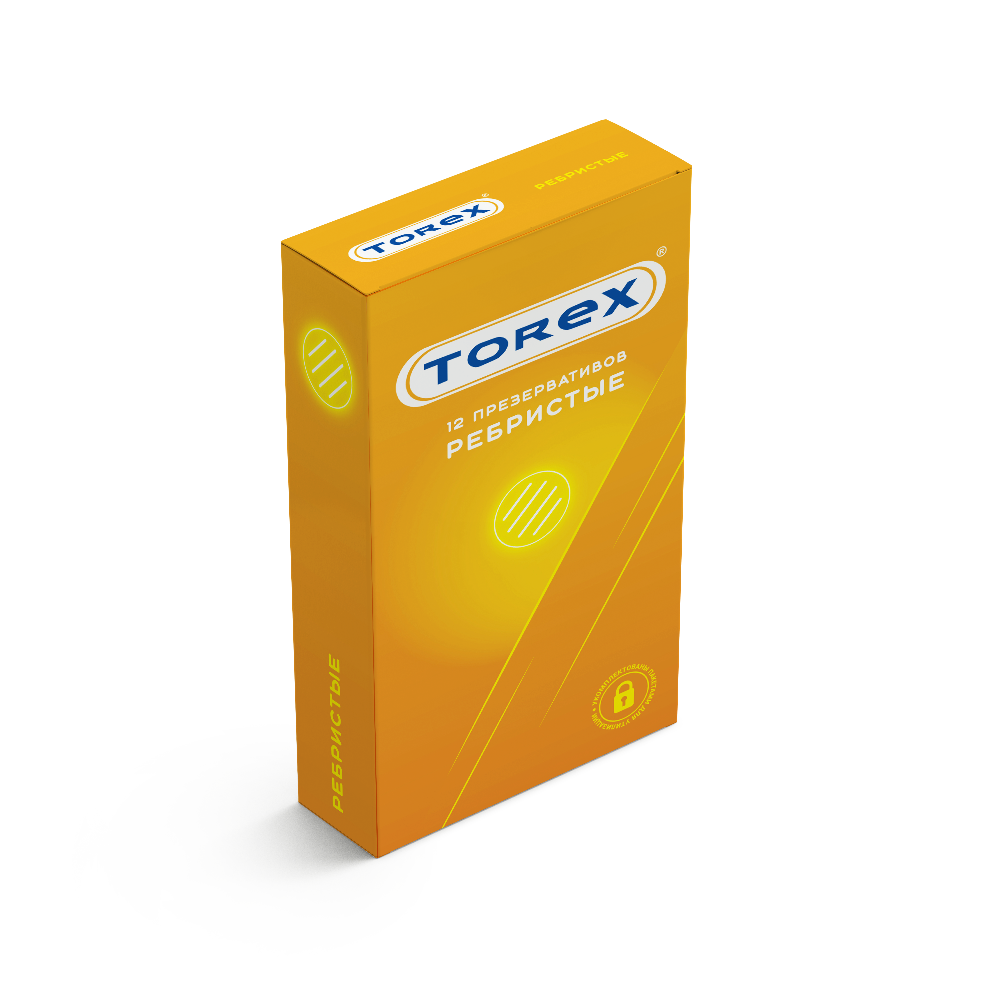 фото упаковки Torex презервативы ребристые