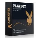 Playboy Презервативы Ultra Thin, ультратонкие, 3 шт.