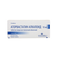 Аторвастатин Алкалоид, 10 мг, таблетки, покрытые пленочной оболочкой, 30 шт.