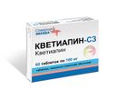 Кветиапин-СЗ, 100 мг, таблетки, покрытые пленочной оболочкой, 60 шт.