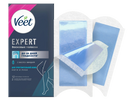 Veet Expert Восковые полоски для депиляции, для чувствительной кожи, 12 шт.