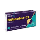 Тадалафил-СЗ, 20 мг, таблетки, покрытые пленочной оболочкой, 4 шт.