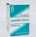 Абитера, 250 мг, таблетки, 120 шт.