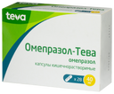 Омепразол-Тева, 40 мг, капсулы кишечнорастворимые, 28 шт.