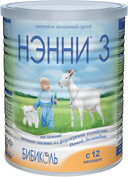 Нэнни 3, для детей с 12 месяцев, напиток молочный сухой, на основе козьего молока, 800 г, 1 шт.
