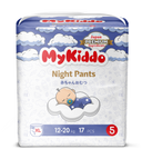 MyKiddo Ночные трусики-подгузники детские, XL, 12-20 кг, 17 шт.