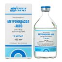 Метронидазол-АКОС, 5 мг/мл, раствор для инфузий, 100 мл, 1 шт.