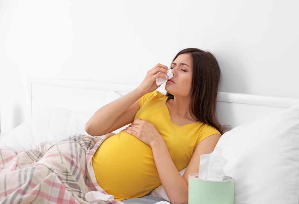 Лечение простуды у беременных