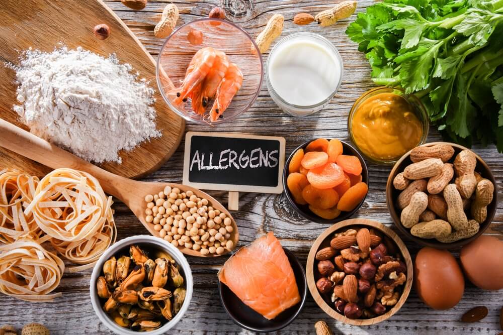 Какие продукты являются аллергенами: признаки и симптомы пищевой аллергии