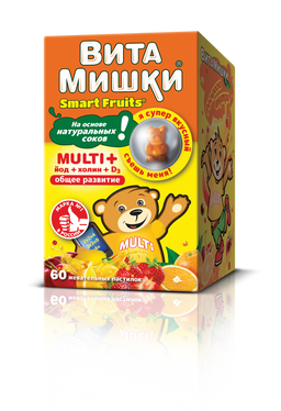 ВитаМишки Multi + йод + холин