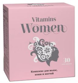 Комплекс для кожи волос и ногтей Vitamins Women
