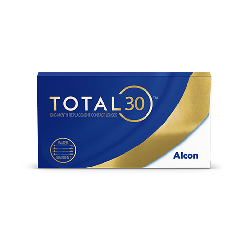 Alcon Total 30 Линзы контактные ежемесячной замены, BC=8.4 d=14.2, D(-1.00), 3 шт.