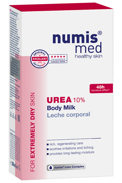 Numis med Молочко для тела с 10% мочевиной, молочко для тела, для очень сухой кожи, 300 мл, 1 шт.