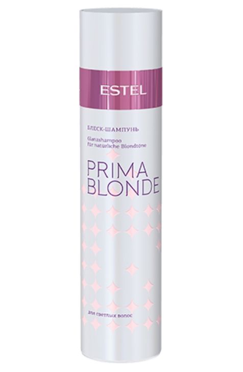 Estel Prima Blonde Блеск-шампунь для светлых волос, шампунь, 250 мл, 1 шт.