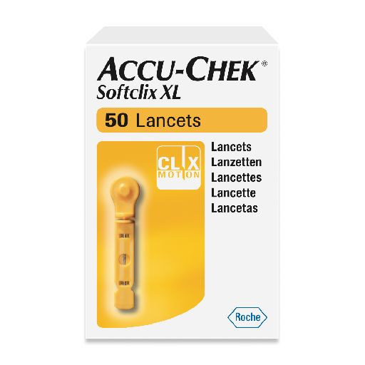 Accu-Chek Softclix Ланцеты XL, XL, 50 шт.