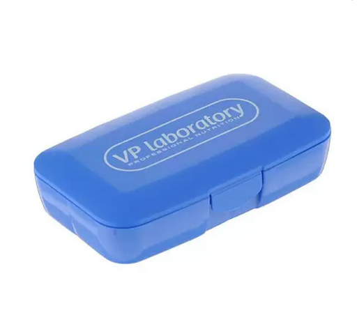 VPLab Pill Master box Blue Таблетница, 1 шт.