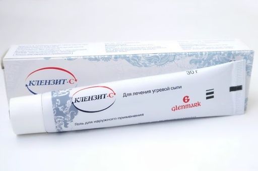Клензит-С, гель для наружного применения, 30 г, 1 шт.  по цене от .