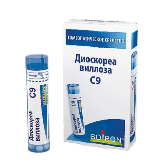 Диоскореа виллоза С9, гранулы гомеопатические, 4 г, 1 шт.