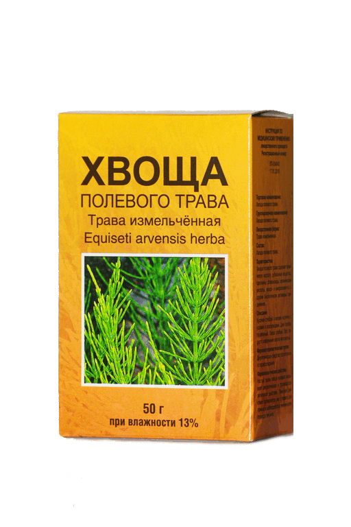 Хвоща полевого трава, лекарственное растительное сырье, 50 г, 1 шт.